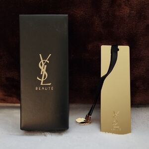 YSL Beauté Gold Bookmark